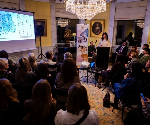 Presentación en la Embajada de Estocolmo