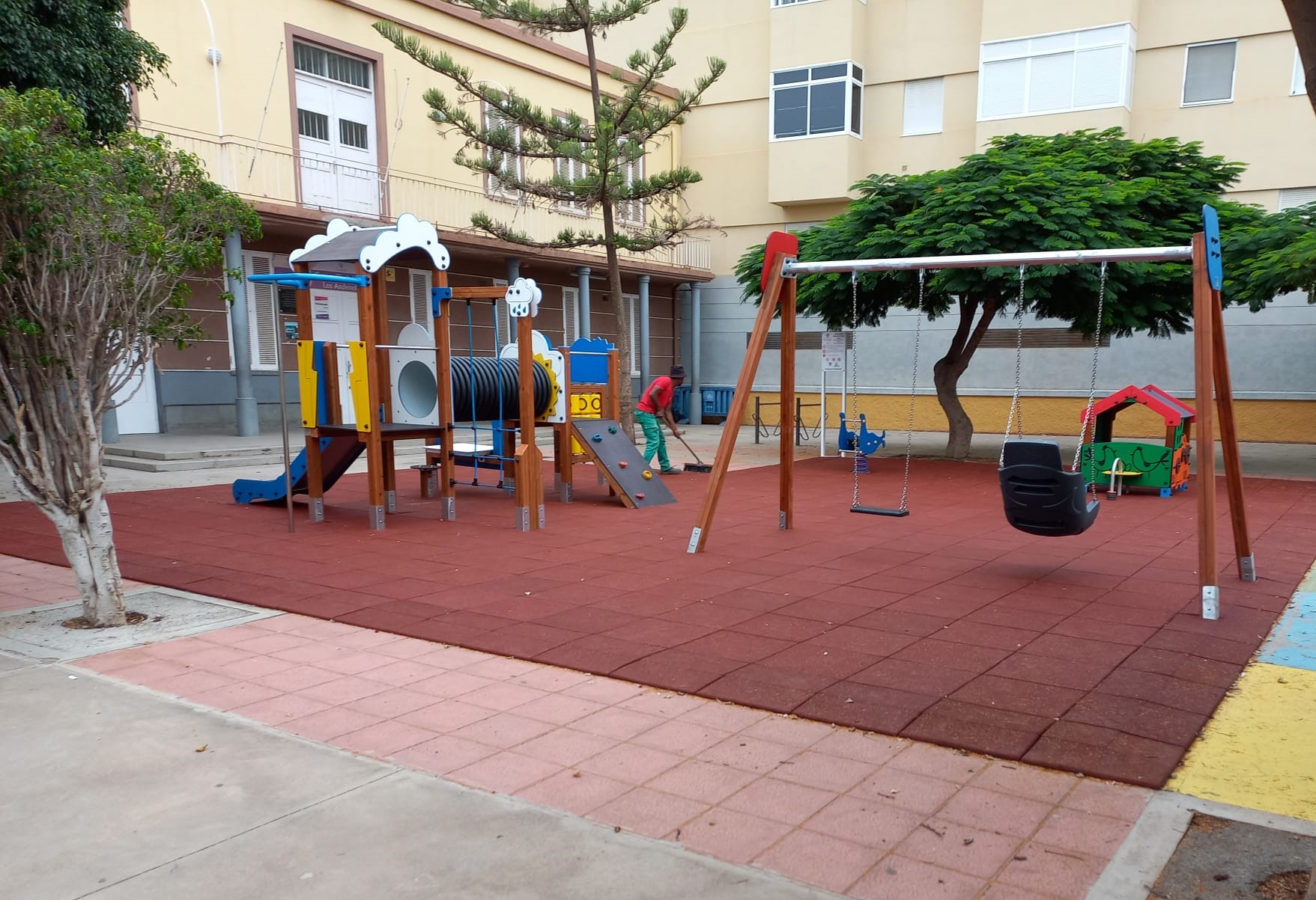 parque de la plaza de San Martín de Porres