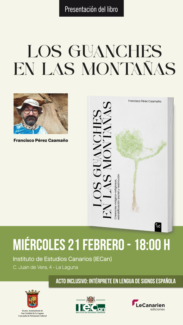 Cartel GUANCHES EN LAS MONTAÑAS