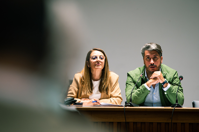 María Cruz y Luis Yeray Gutiérrez