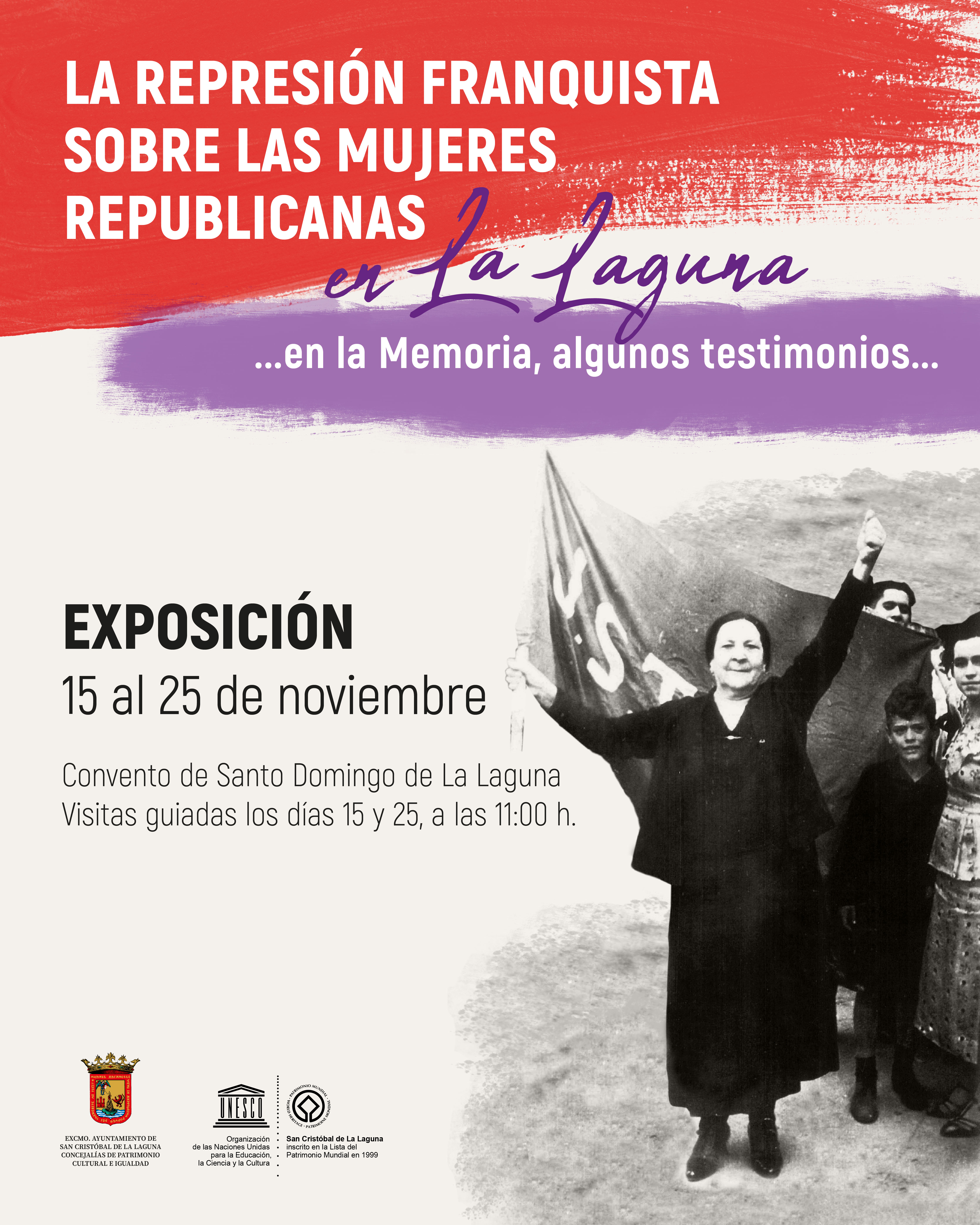 CARTEL Exposición Mujeres represaliadas
