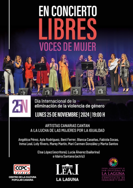 Cartel LIBRES 25N_ALTA