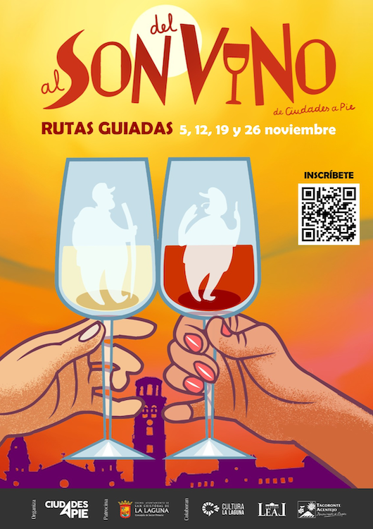 Poster Al Son del Vino