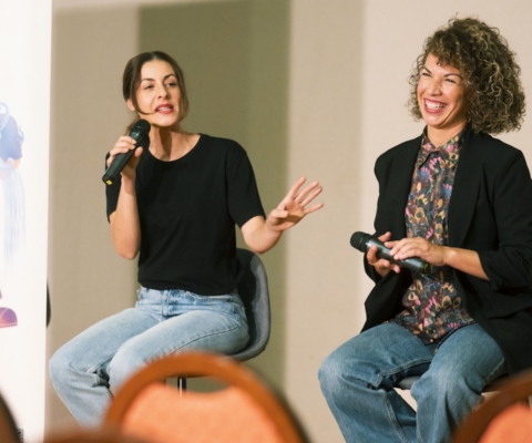 Irene Álvarez y Guacimara Gil