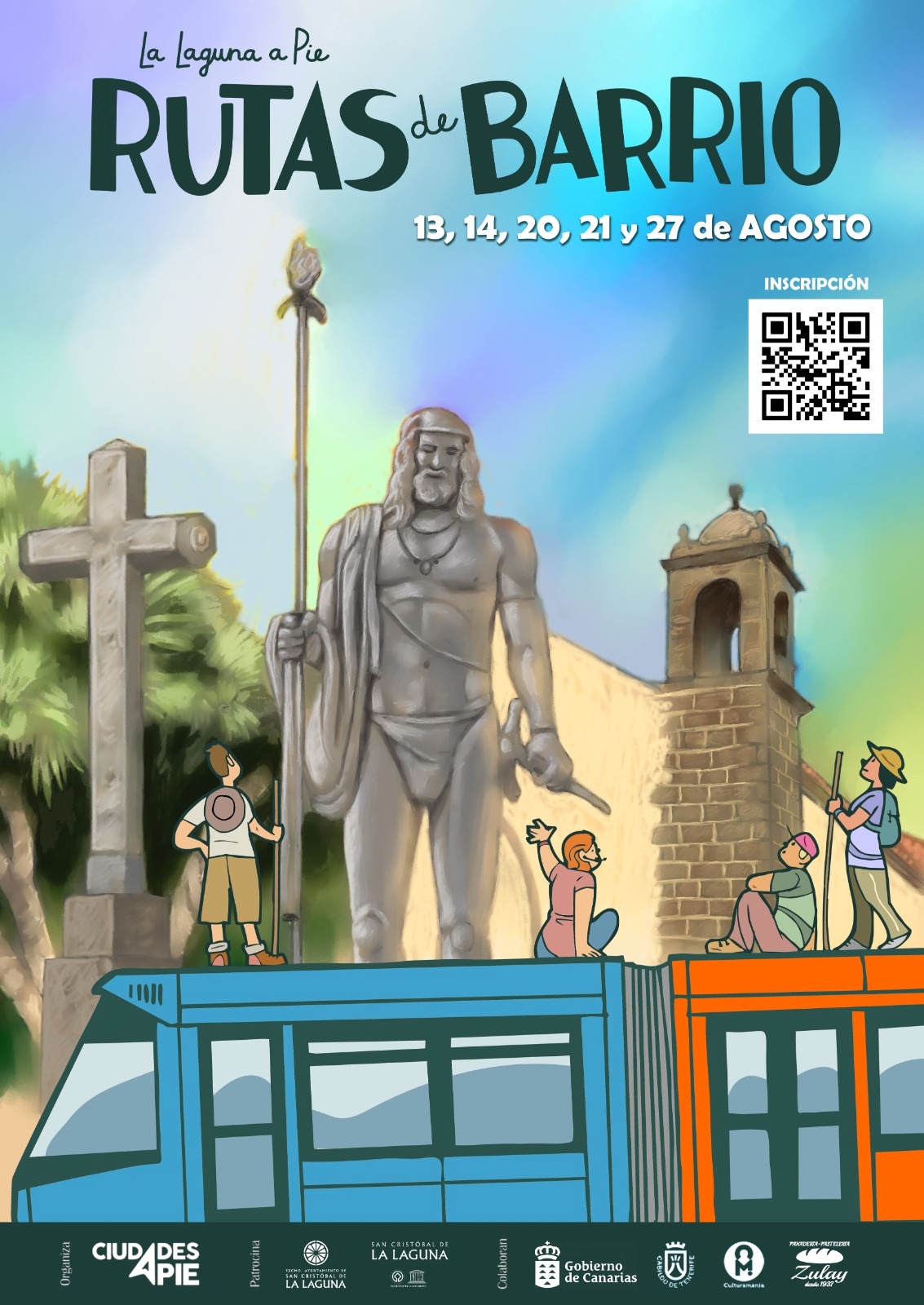Cartel_PrimeraRuta_LaLagunaAPie