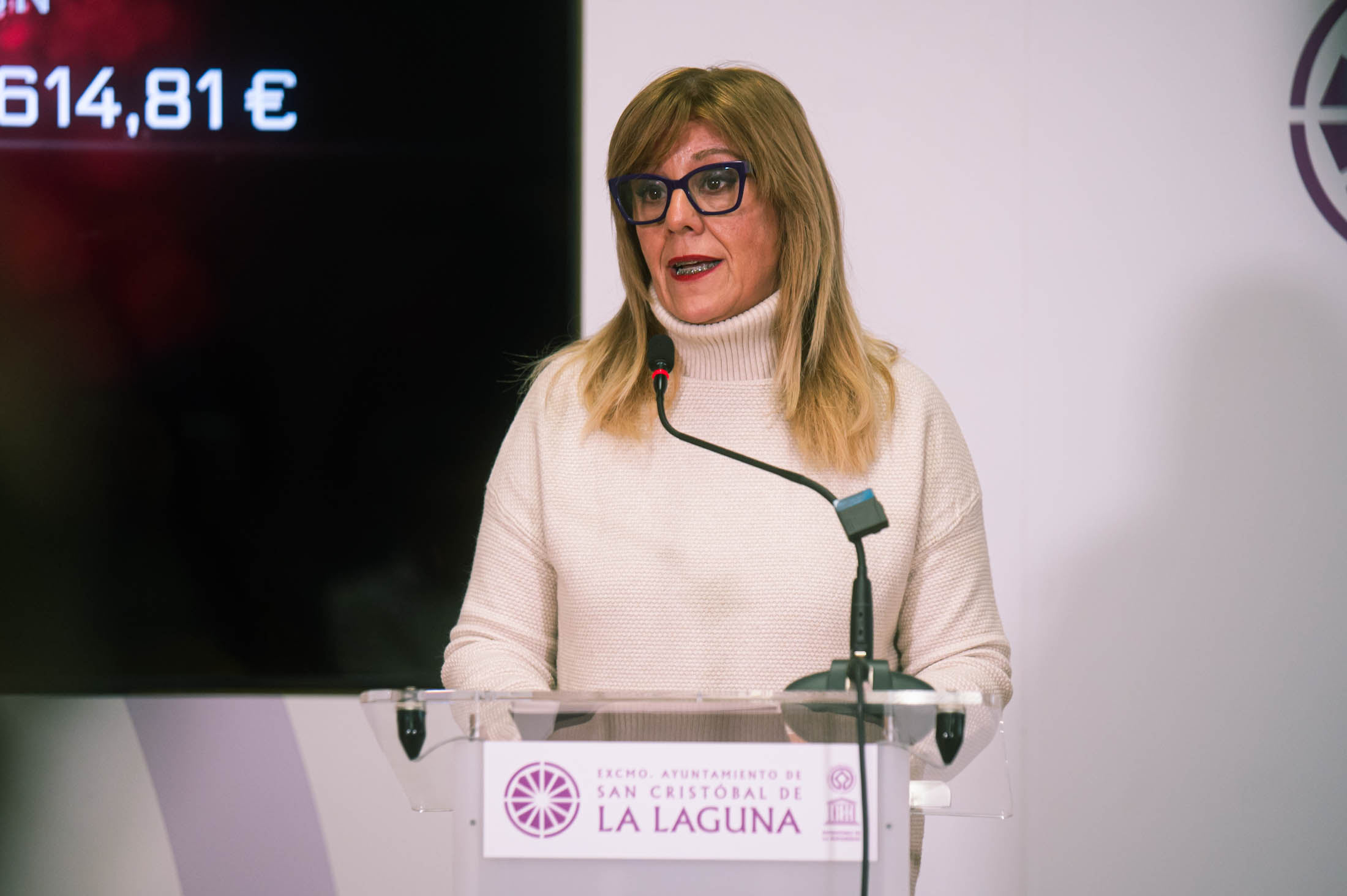 Paqui Rivero, concejala de Hacienda y Servicios Económicos