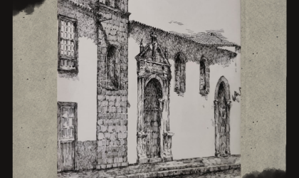 Cartel Exposición Manolo Sánchez