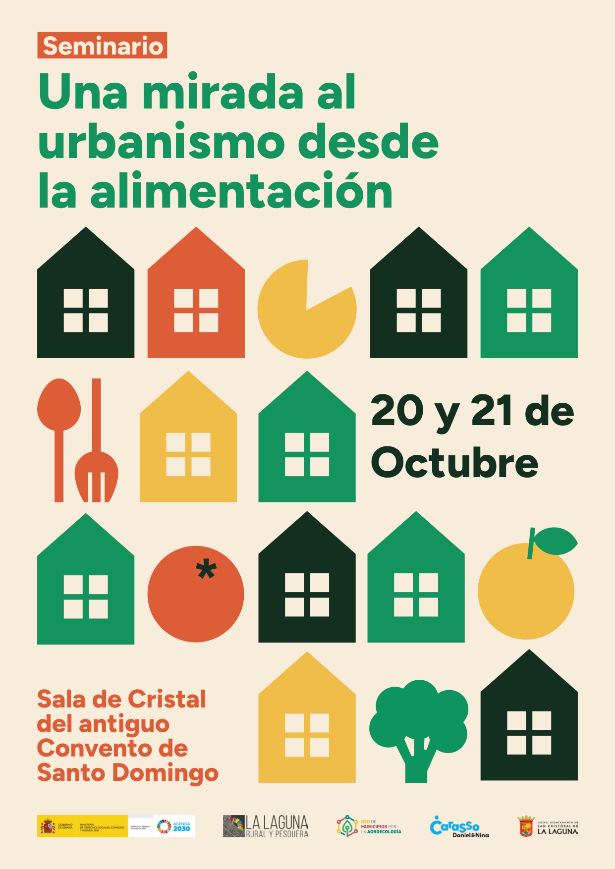 Cartel Seminario urbanismo y alimentación