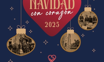 Cartel Navidad con Corazon