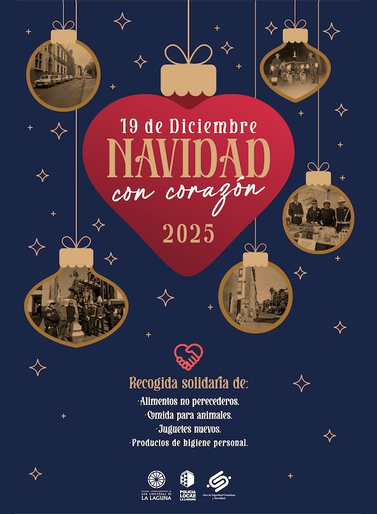 Cartel Navidad con Corazon