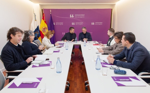 Reunión Ayuntamiento ULL