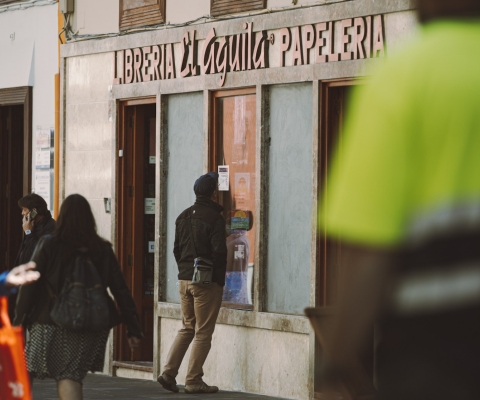 Librería en La Laguna