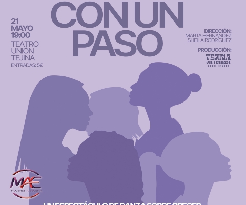 cartel Tejina en Danza
