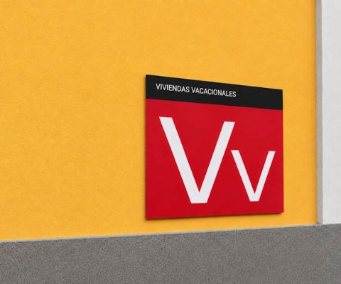 Cartel Vivienda Vacacional