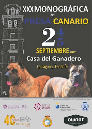 Cartel Presa Canario