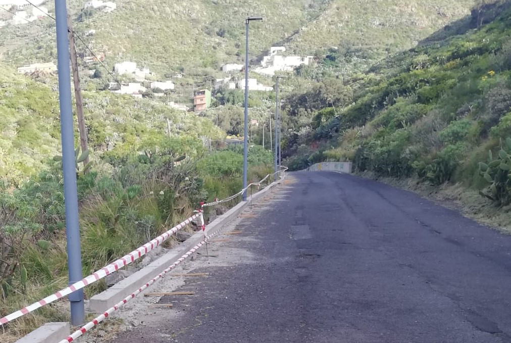 Obras Carretera El Rosarito