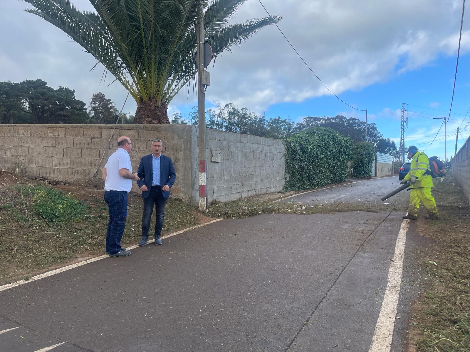 La Laguna despliega un operativo integral de limpieza en Rodeo Alto
