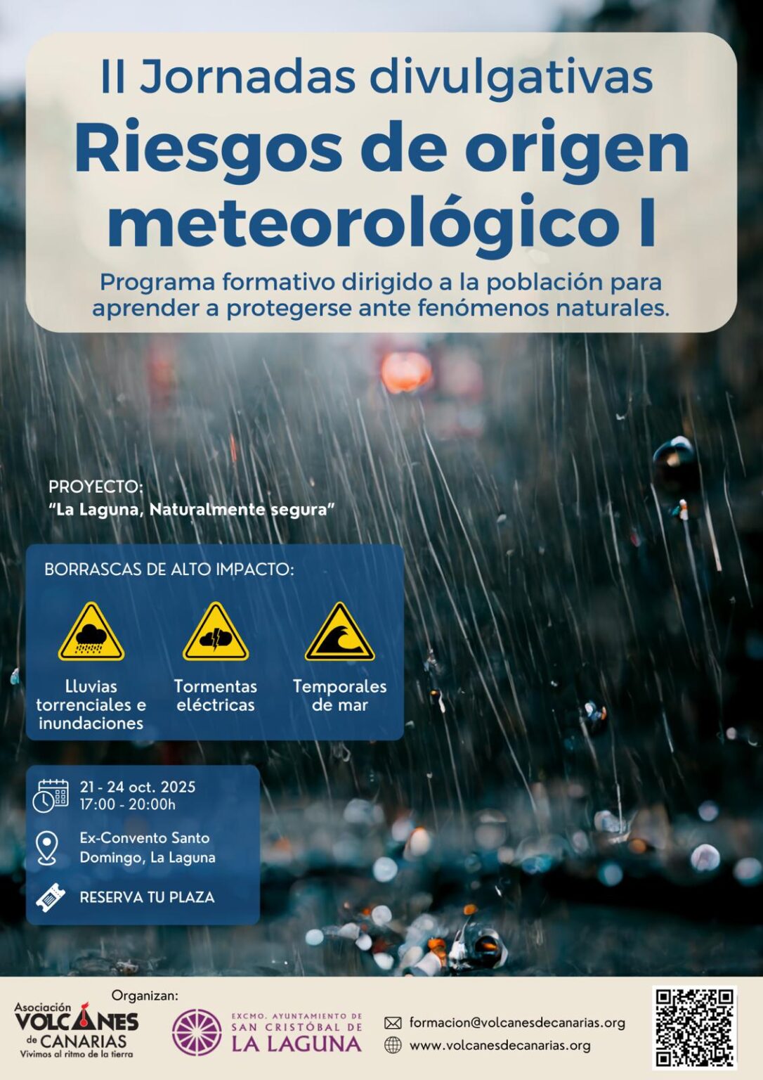 Cartel Jornadas DIvulgativas Meteo I