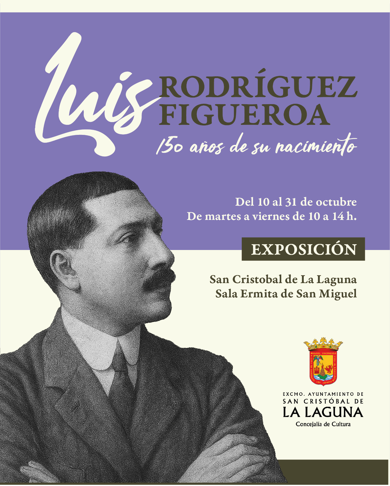 Expo LUIS RGUEZ FIGUEOA, 150 años de su nacimiento (ermita 10-31 oct 2025)