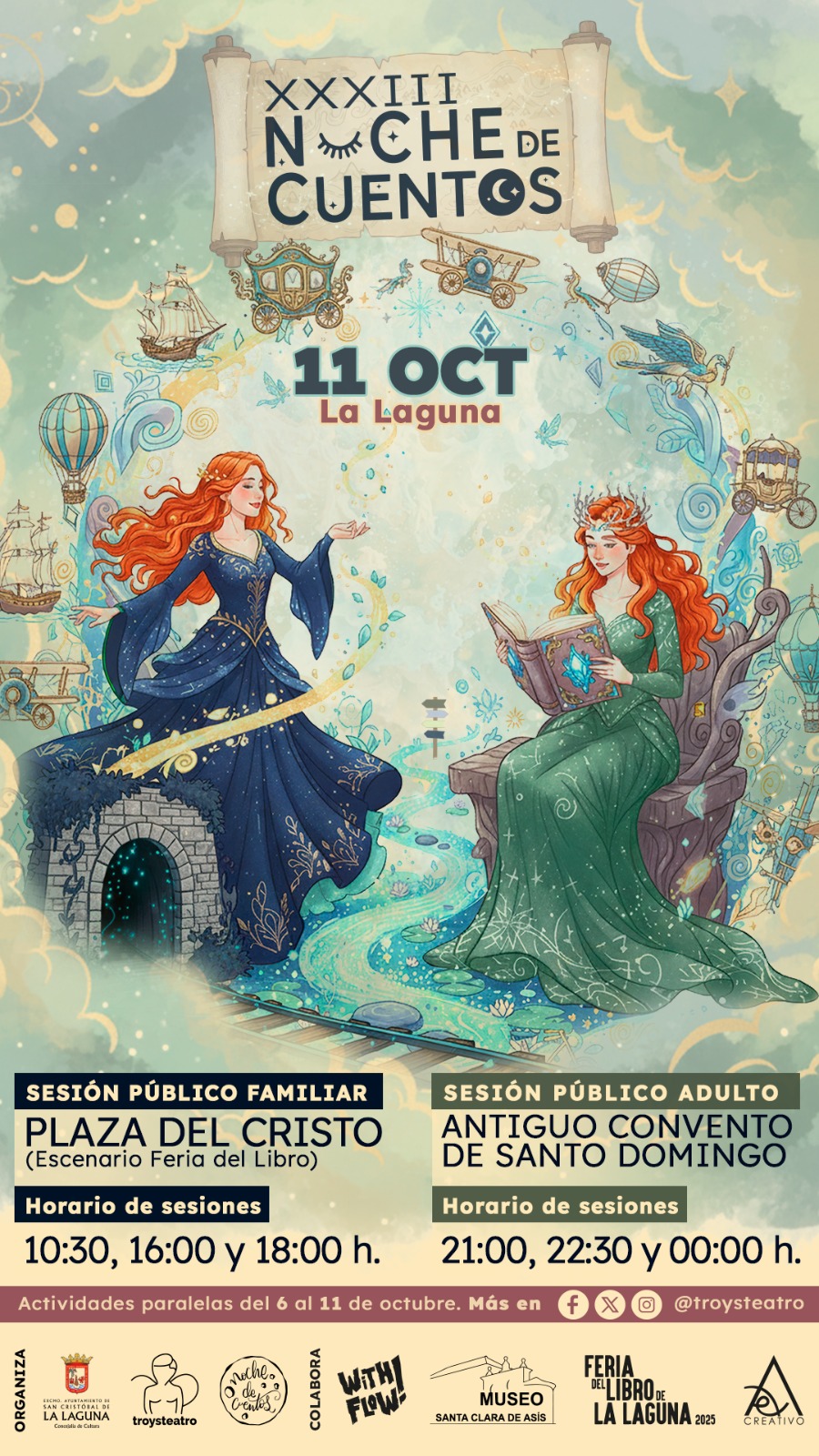 CARTEL GRAL XXXIII NOCHE DE CUENTOS 2026